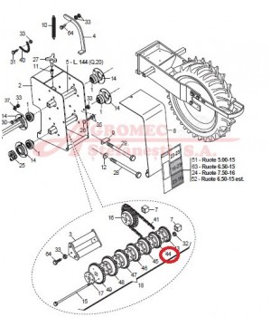 Pinion cutie viteze Z18 G66248163R 